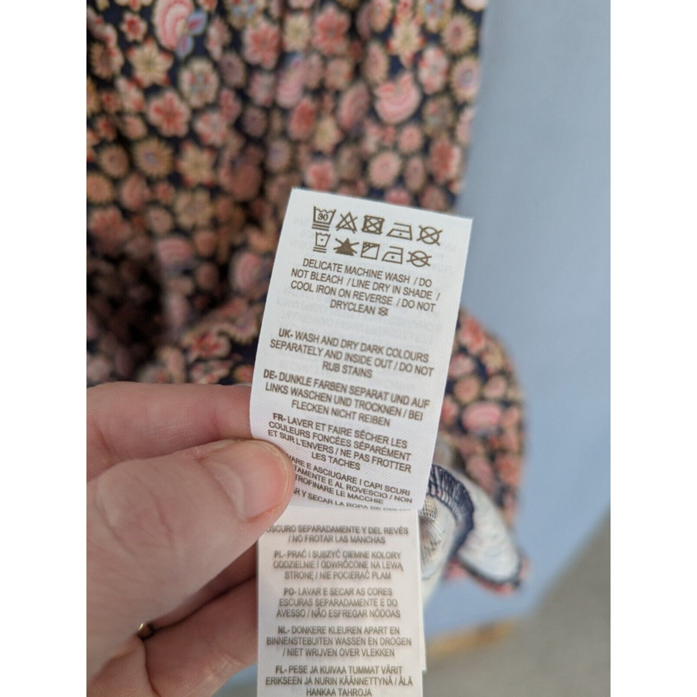 Boden Pink Floral Midi Dress - Picture 10 of 12